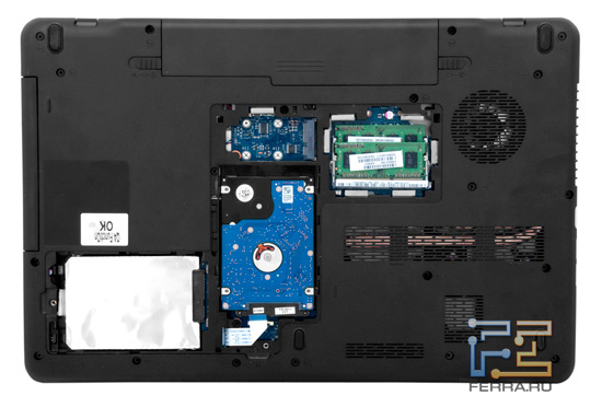 Возможности обновления Toshiba Satellite P775 3D