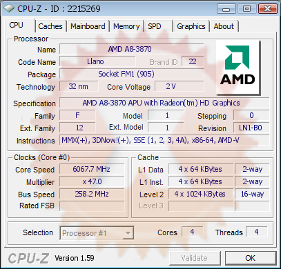 AMD A8-3870K