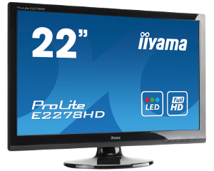 22-дюймовый Full HD монитор iiyama ProLite E2278HD