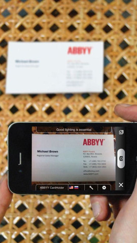 ABBYY CardHolder 1.5 для iPhone