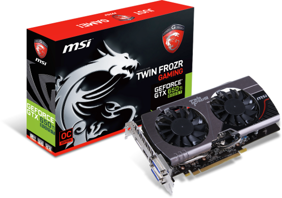 MSI GTX 650 Ti Boost Twin Frozr