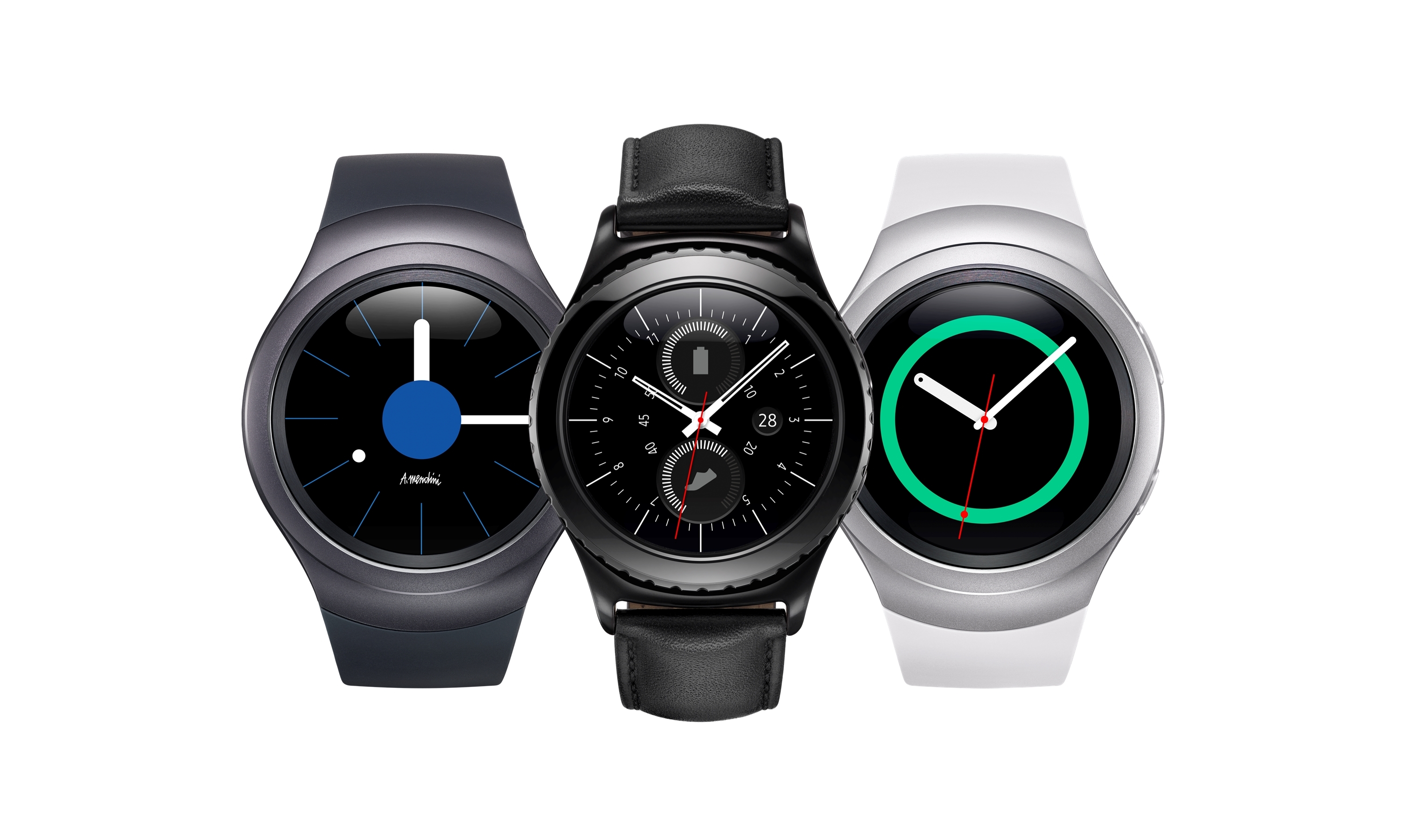Круглые смарт-часы Samsung Gear S2 выходят в продажу