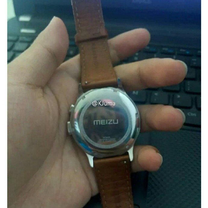 Смарт-часы Meizu засветились на живом фото