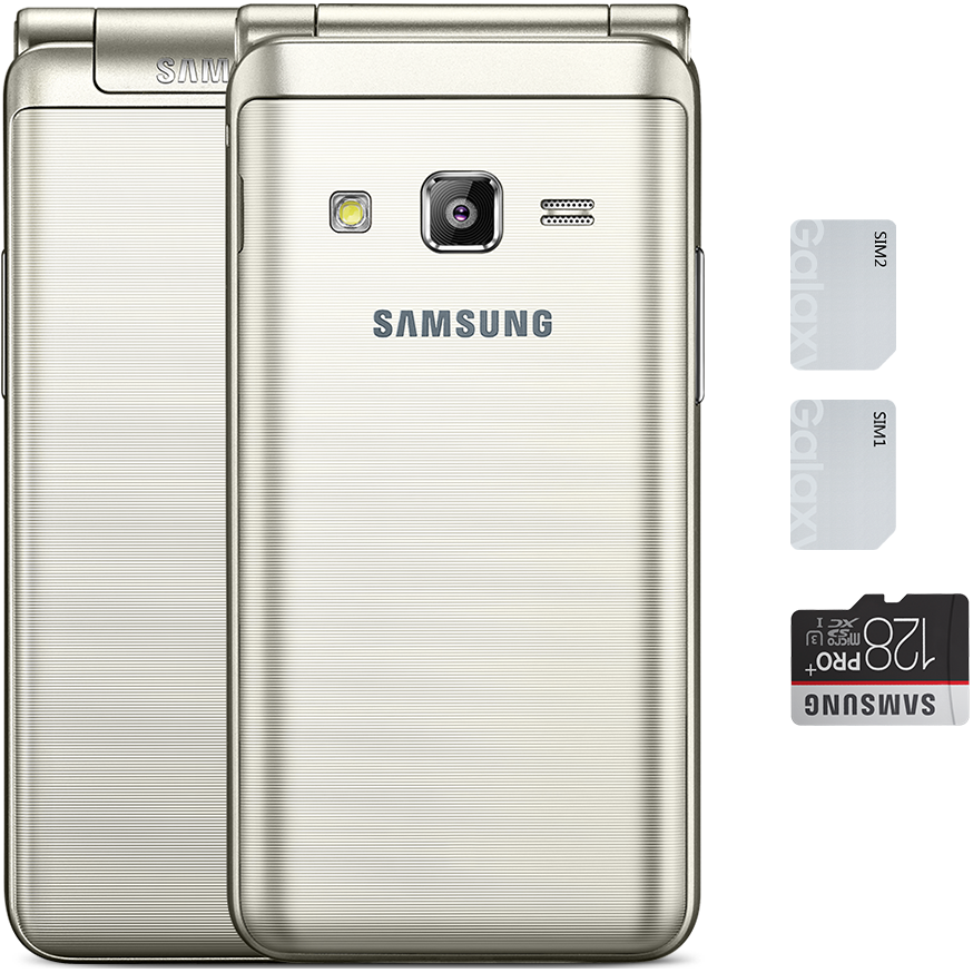 Samsung рассекретила смартфон-раскладушку Galaxy Folder 2
