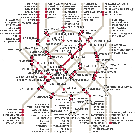 Карта покрытия метро теле2