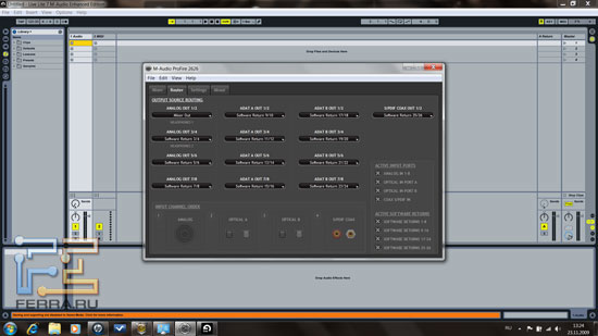 Обзор M-Audio Profire 2626, профессиональной внешней звуковой карты