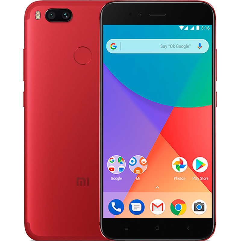 Красный смартфон Xiaomi Mi A1 вышел в России