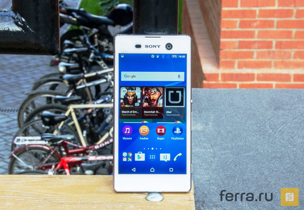 Классика в современной обработке. Обзор смартфона Sony Xperia M5 — Ferra.ru