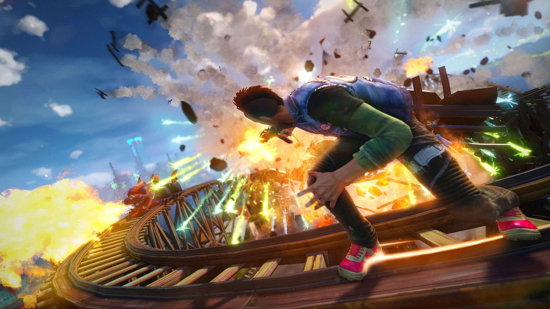 Убойный конец света! Обзор шутера Sunset Overdrive — Ferra.ru