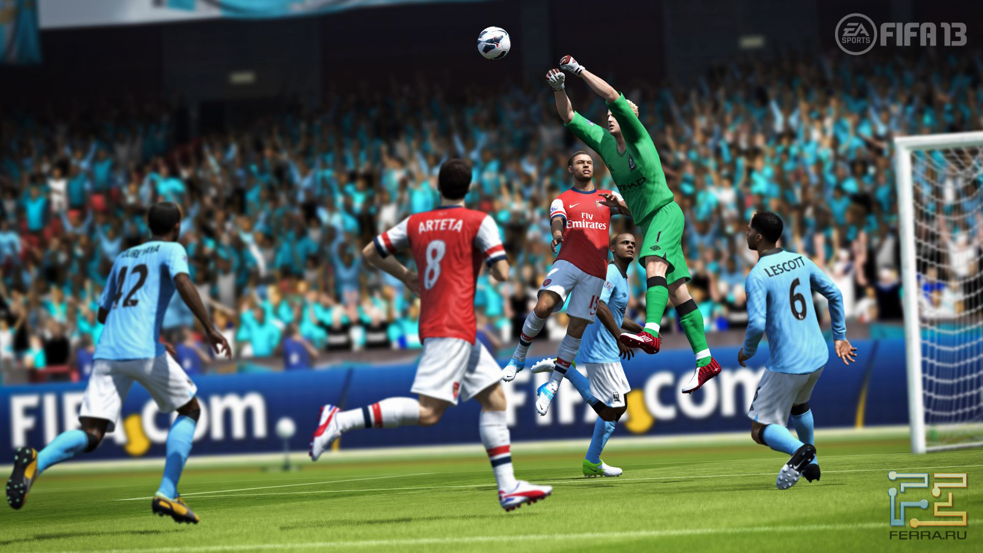 Кто на поле главный бомбардир? Обзор игры FIFA 13 — Ferra.ru