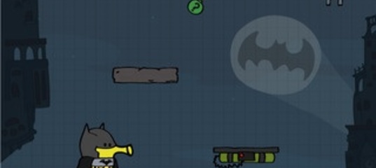 Doodle Jump DC Super Heroes — Готэм на бумаге —