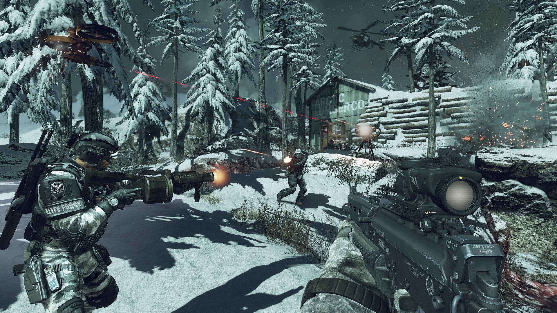 С прицелом на десятку. Обзор игры Call of Duty: Ghosts — Ferra.ru