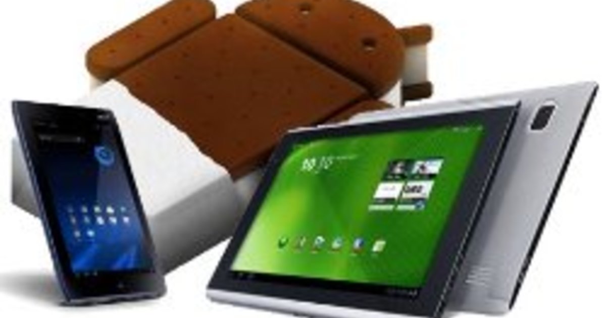 Acer планшеты получат обновление до jelly bean