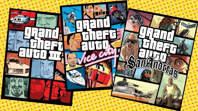 Сборник с GTA 3, Vice City и San Andreas с обновлённой графикой засветился в сети до анонса
