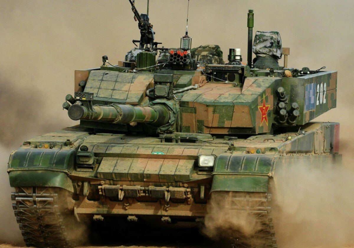 В Китае представили надувной танк Type 99A