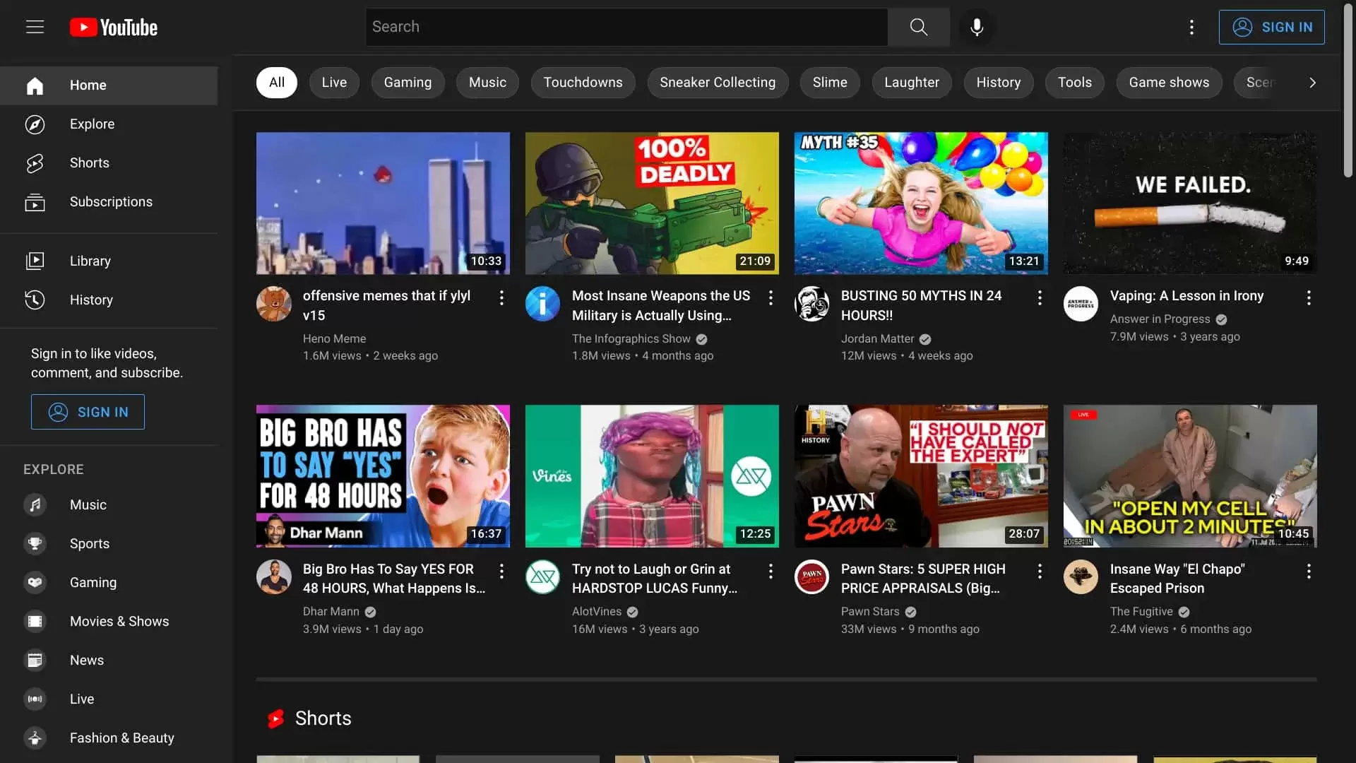 YouTube тестирует новый дизайн с «ночным режимом»‍