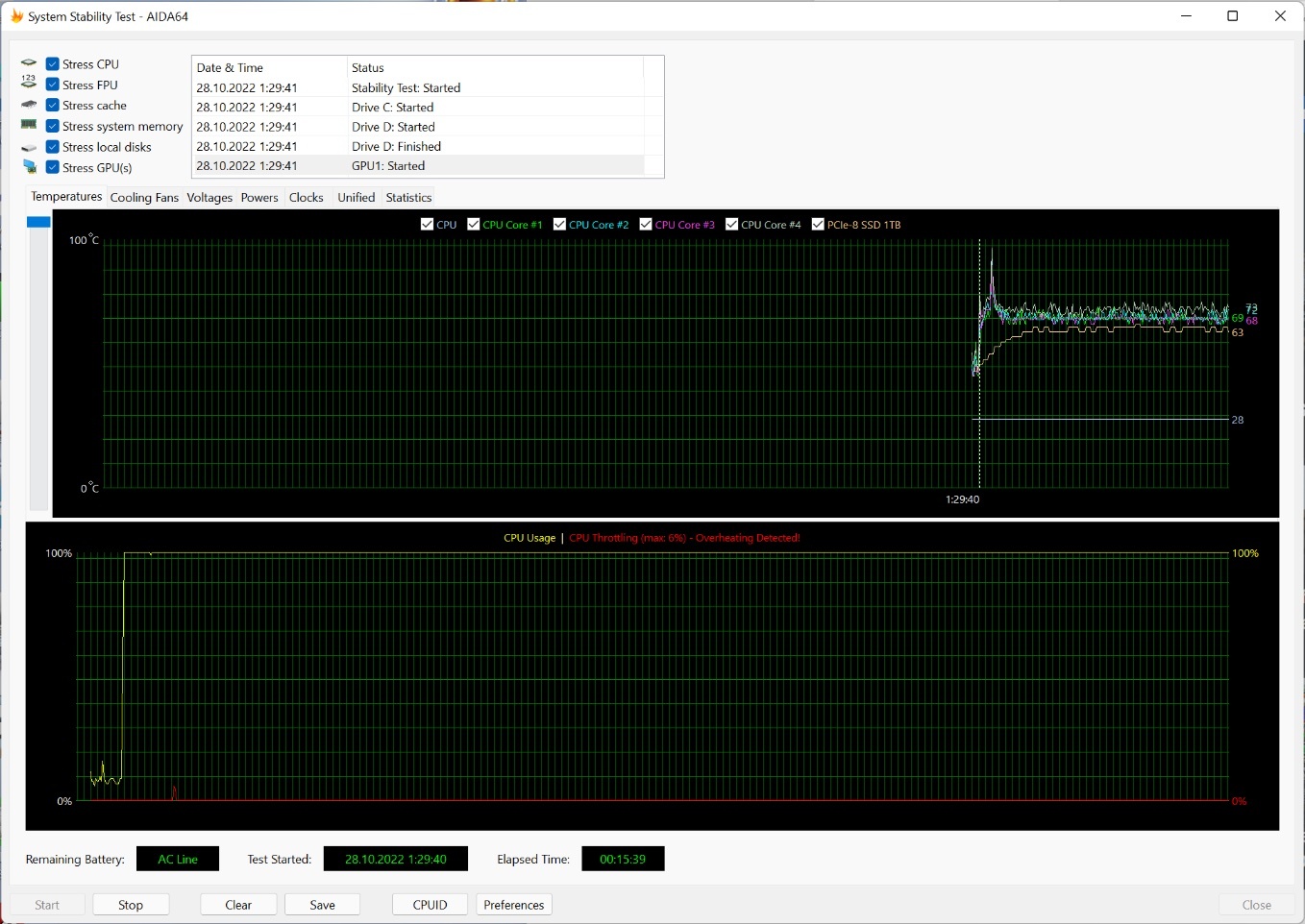 Stress test