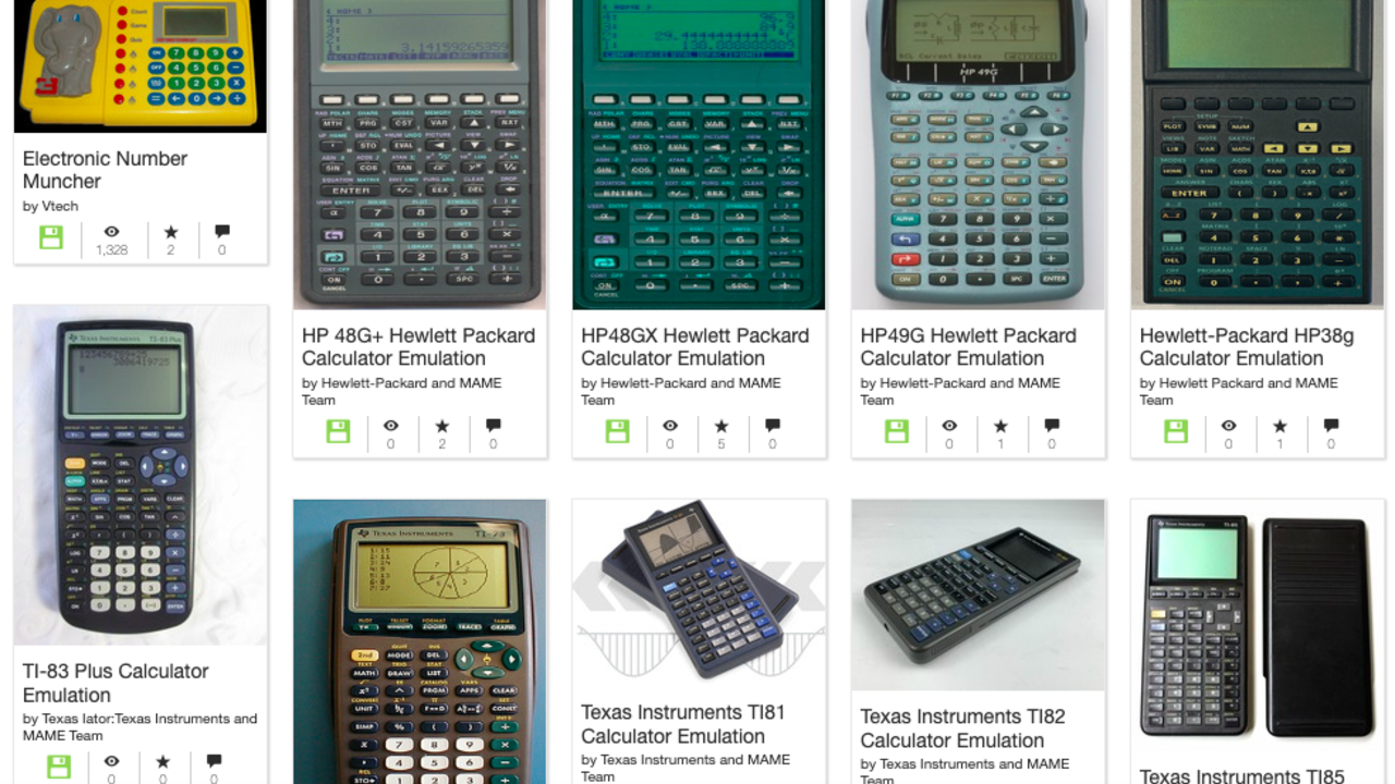 Если хочется ностальгировать: Internet Archive добавил эмуляторы старых  калькуляторов — Ferra.ru