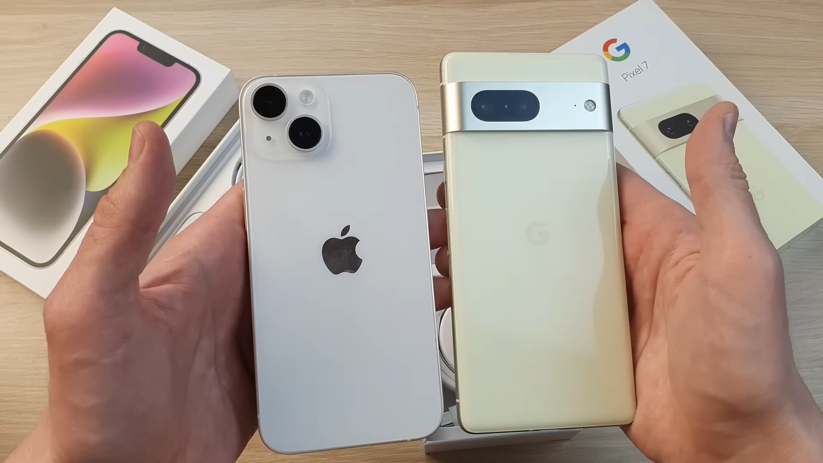 Породистый смартфон с хорошей камерой: iPhone 14 или Google Pixel 7?