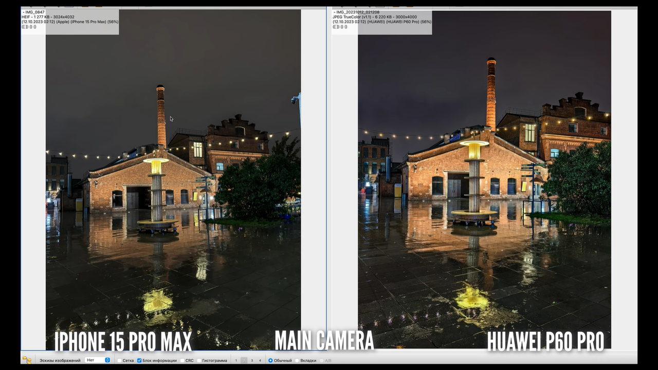 Правда ли, что камеры в старших смартфонах Huawei качественнее, чем в iPhone  15 Pro Max — Ferra.ru