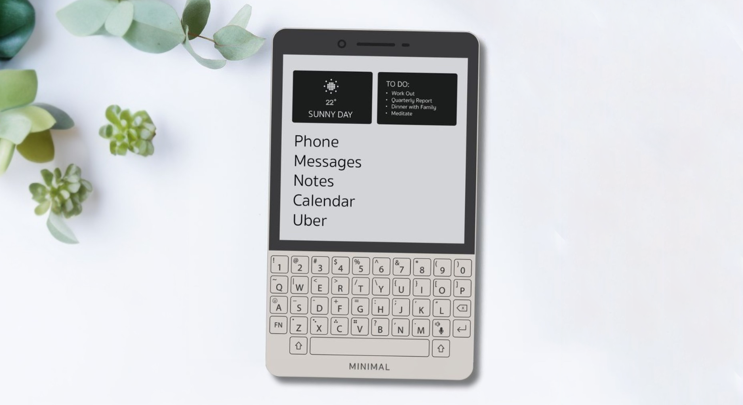 Представлен Minimal Phone — необычный смартфон с QWERTY-клавиатурой, E-Ink  экраном и 5 годами поддержки — Ferra.ru