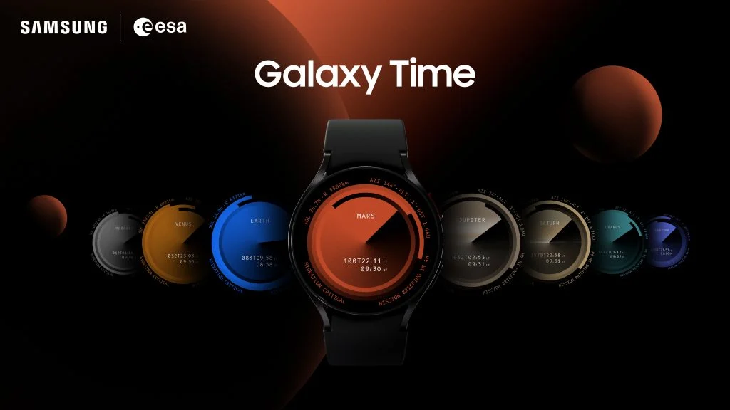 Смарт-часы Samsung Galaxy Watch научились показывать время на Марсе, Венере и прочих планетах Солнечной системы