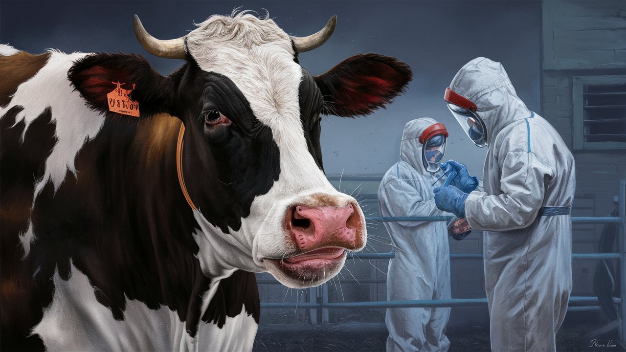 В США нашли уже второй случай заболевания человека птичьим гриппом от коровы
