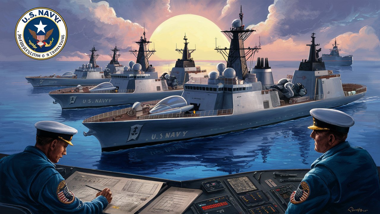 Флот США выделил 1 млрд долларов на создание фрегатов класса Constellation