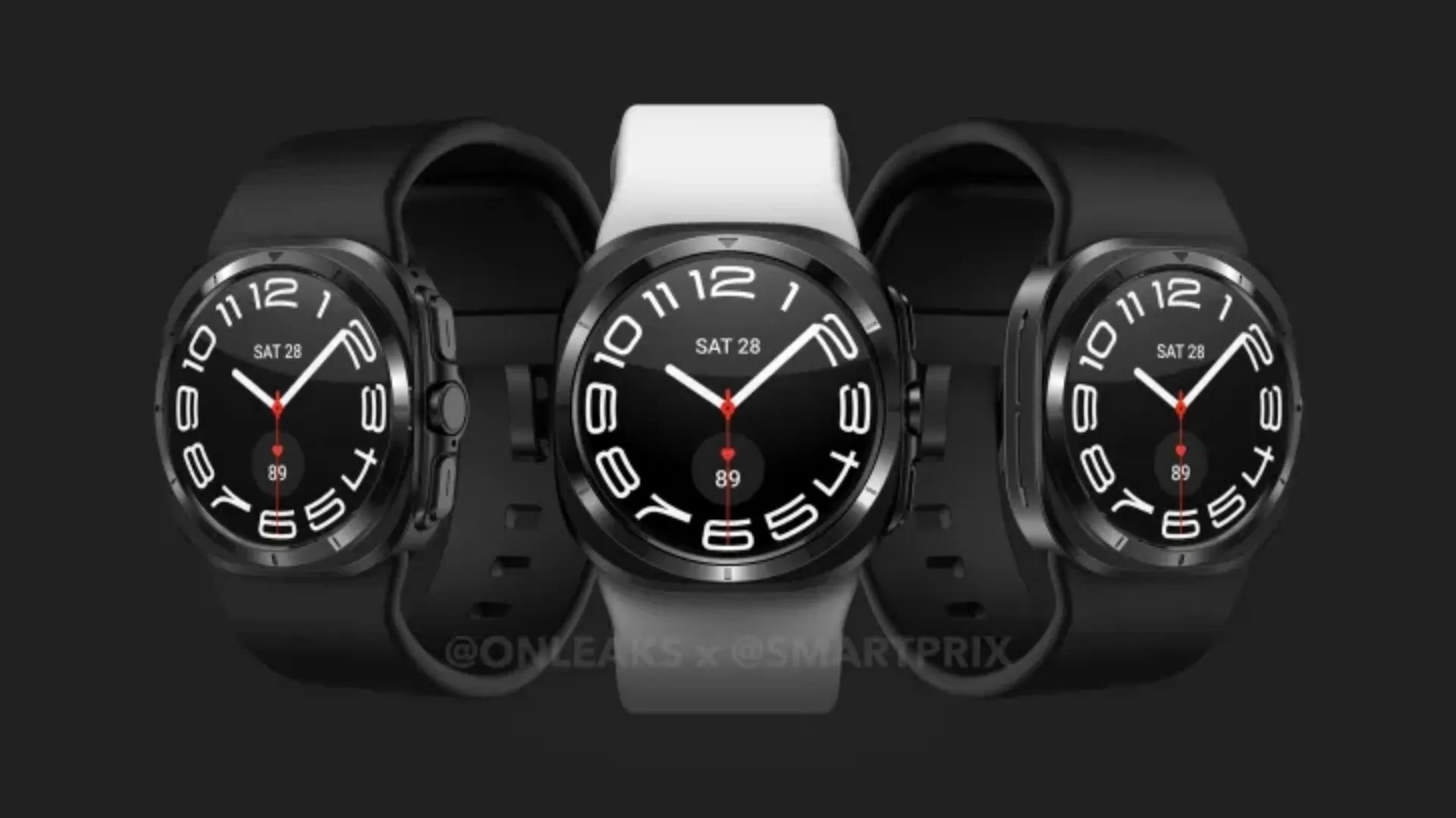 В Сети оказался возможный дизайн «умных» часов Galaxy Watch 7 Ultra