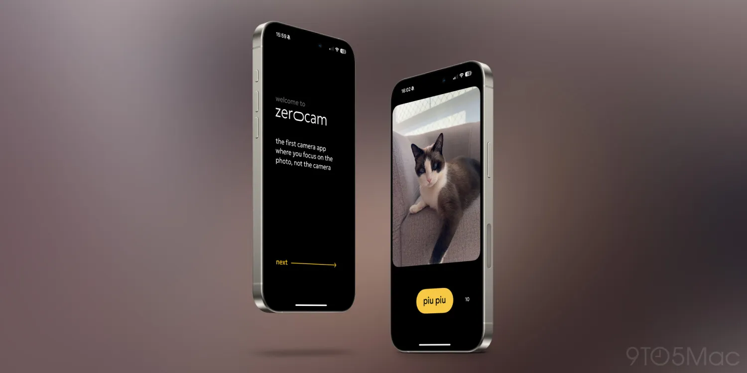 Вышло Zerocam – приложение камеры для iPhone без каких-либо настроек