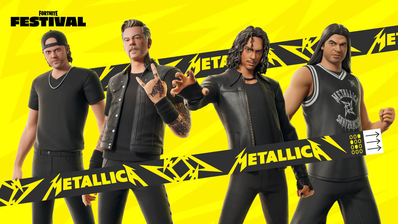 В популярной детской игре Fortnite появятся участники группы Metallica —  Ferra.ru