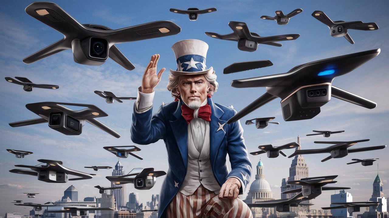 США могут использовать против Китая рой дронов-камикадзе с ИИ