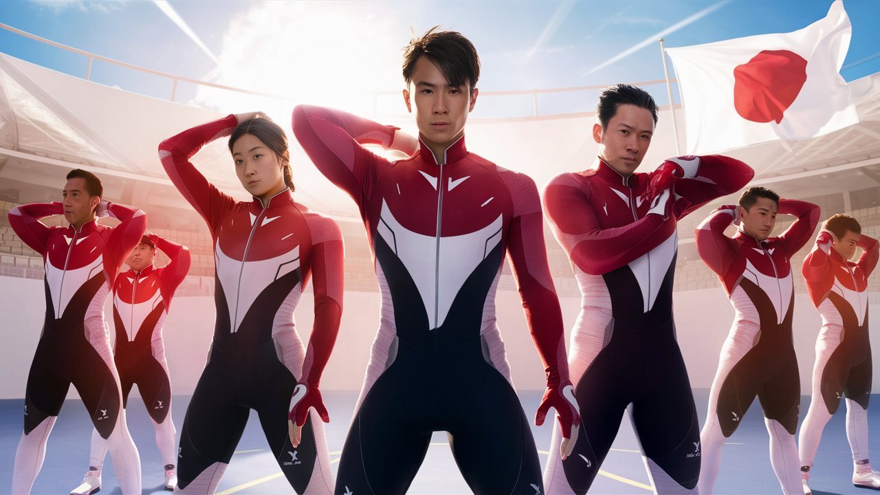 Для японских олимпийских спортсменов создали форму с инфракрасной блокировкой