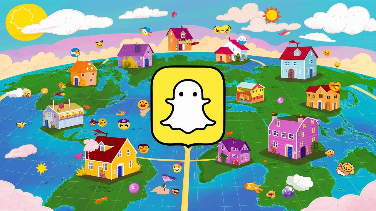 Соцсеть Snapchat начала брать деньги за размещение виртуального дома на карте