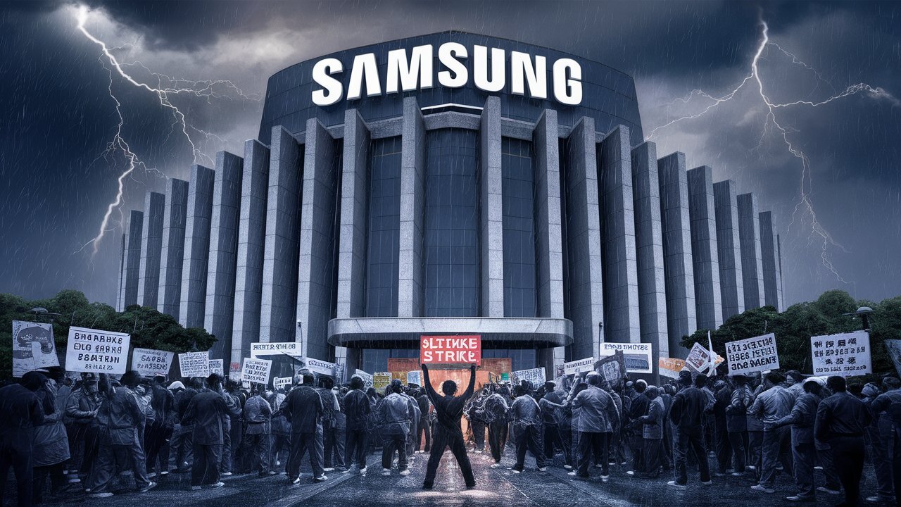 Рабочие Samsung начали трехдневную забастовку из-за зарплат и льгот