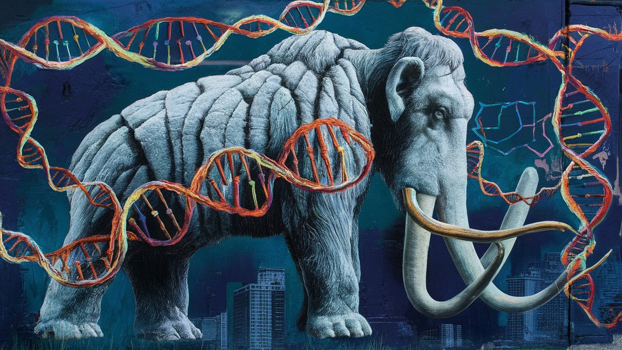 Найдена удивительно сохраненная хромосомная структура в замерзшей коже мамонта