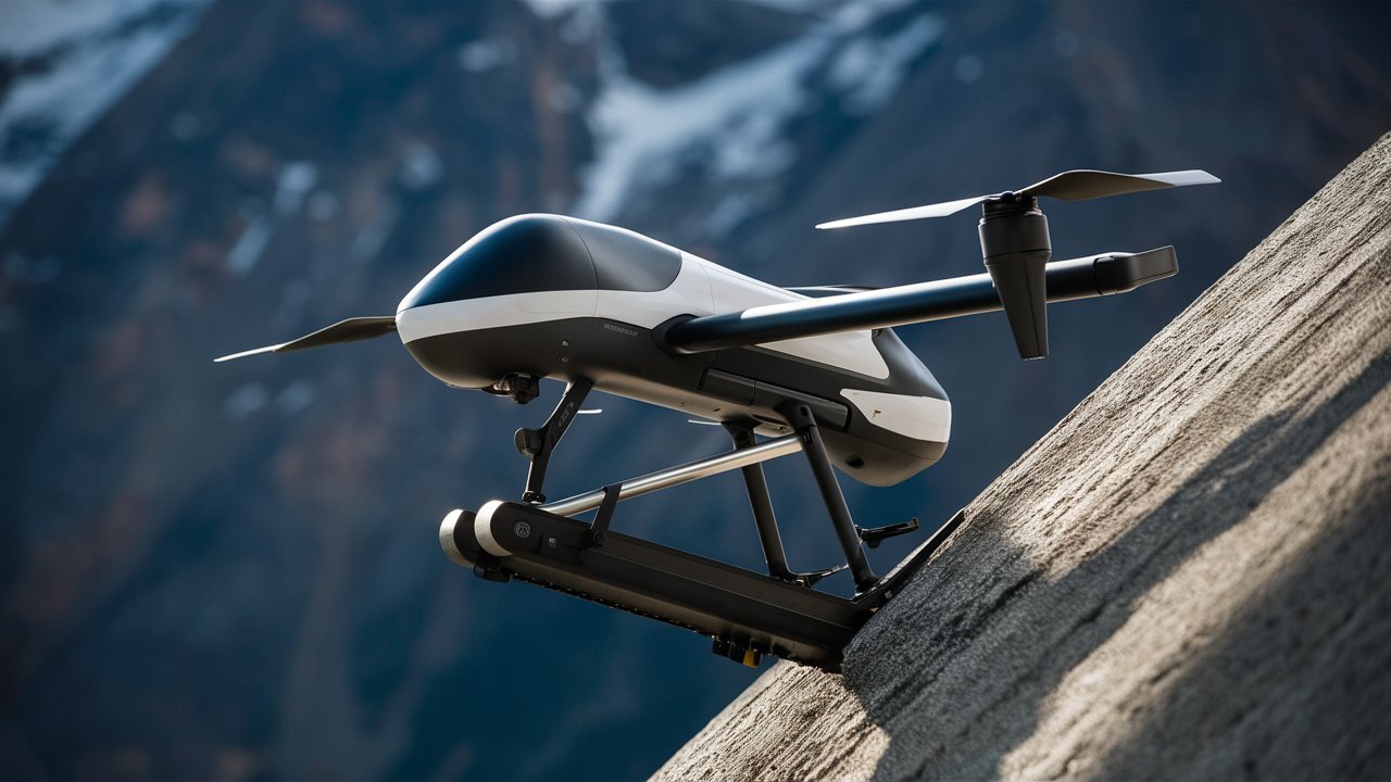 Швейцарские инженеры создали дрон, умеющий садиться на вертикальные поверхности