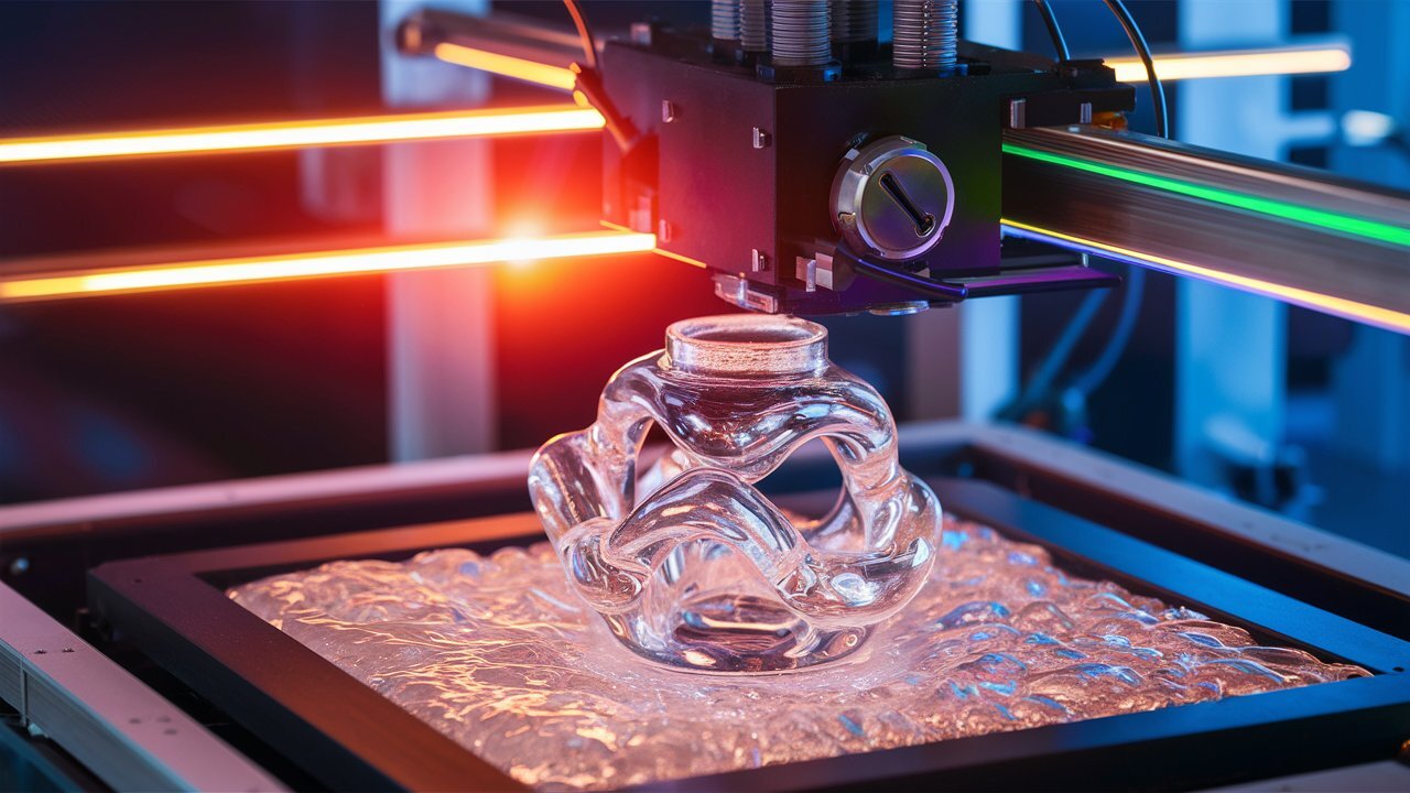 Разработан новый метод 3D-печати объектов из кварцевого стекла