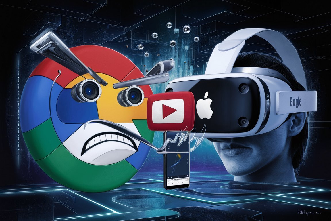 Google не понравилось, что кто-то сам перенес YouTube на VR-шлем Apple