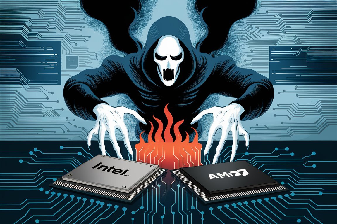 Уязвимость Spectre вернулась и продолжила «преследовать» процессоры Intel и AMD