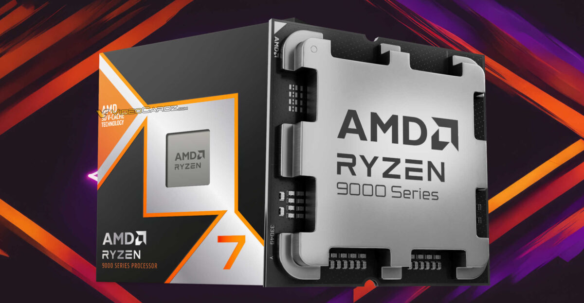 AMD анонсировала новейший процессор Ryzen 9800X3D и раскрыла его мощность через тесты