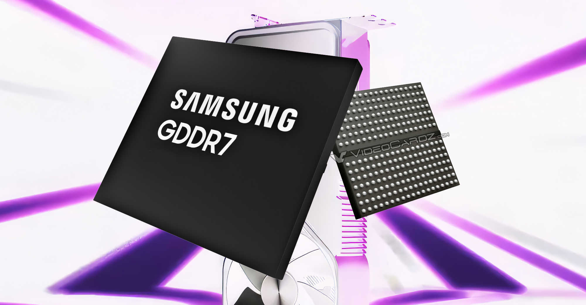 Samsung станет единственным разработчиком GDDR7-памяти для видеокарт RTX 50XX