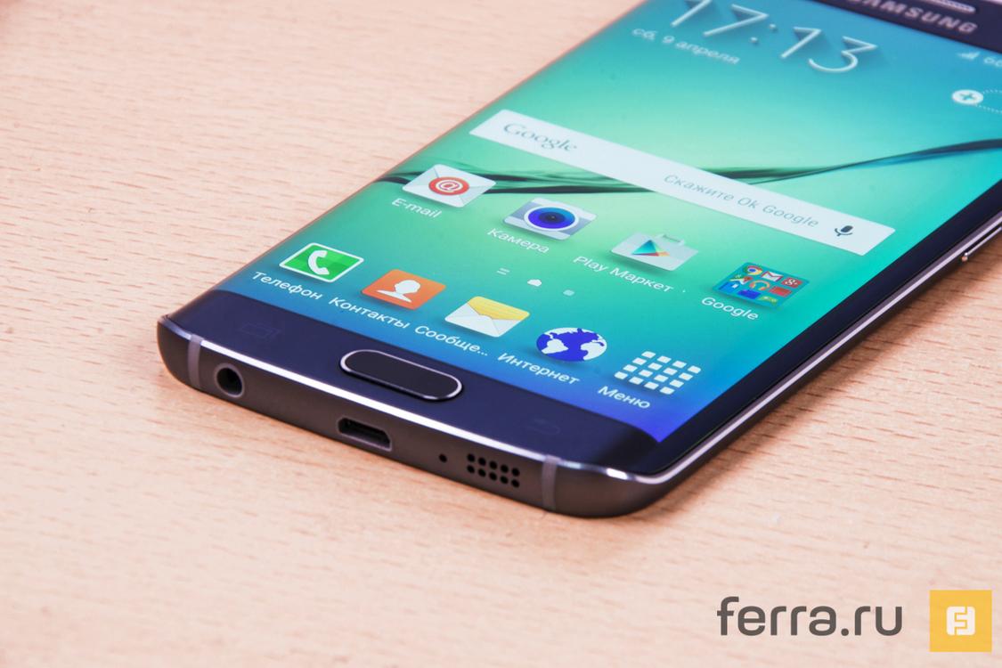 Экран с трёх сторон. Обзор смартфона Samsung Galaxy S6 edge — Ferra.ru