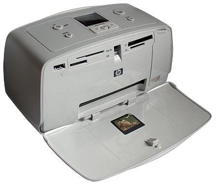 Возьмите фотолаб в дорогу. Тест нового портативного принтера HP Photosmart  335 —