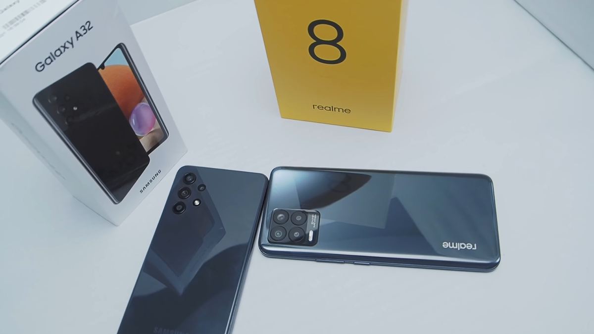 Смартфон за 18 тысяч в официальной рознице: Samsung Galaxy A32 или Realme  8? — Ferra.ru