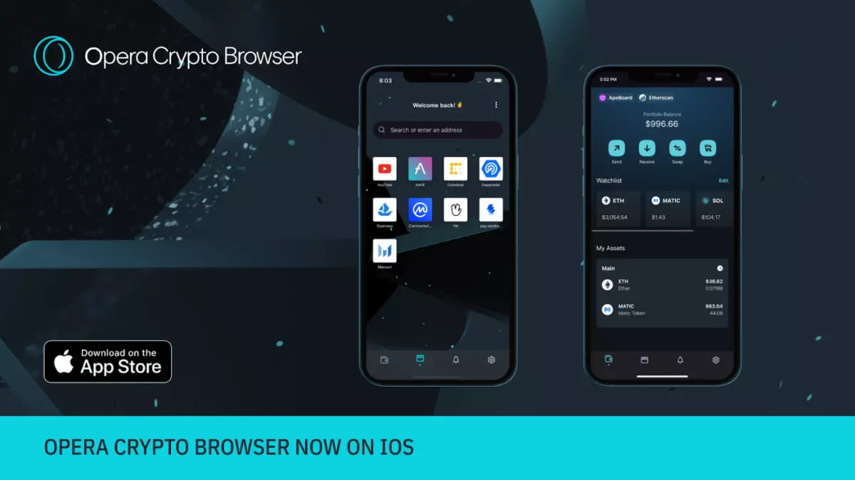 Opera выпустила на iPhone и iPad браузер для новичков в криптовалюте —  Ferra.ru