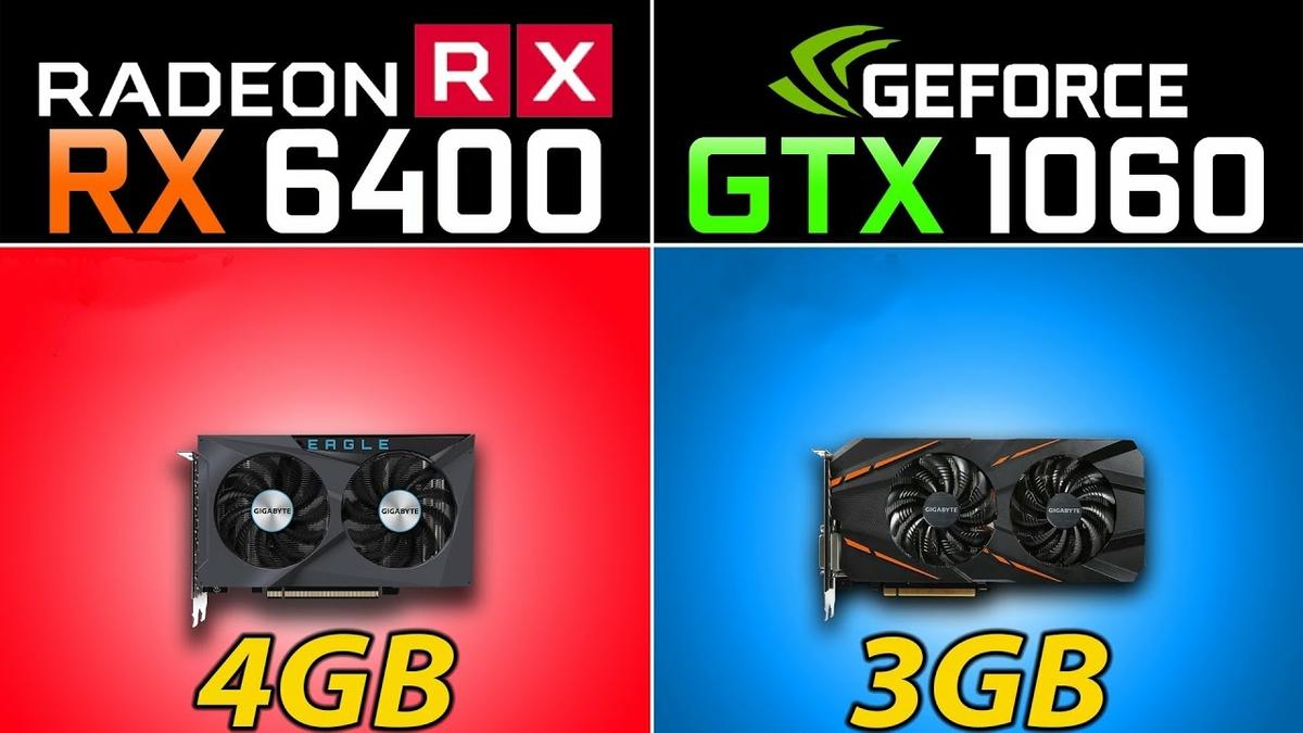 Битва двух «обрубков»: Radeon RX 6400 сравнили с GeForce GTX 1060 3 ГБ в  играх — Ferra.ru