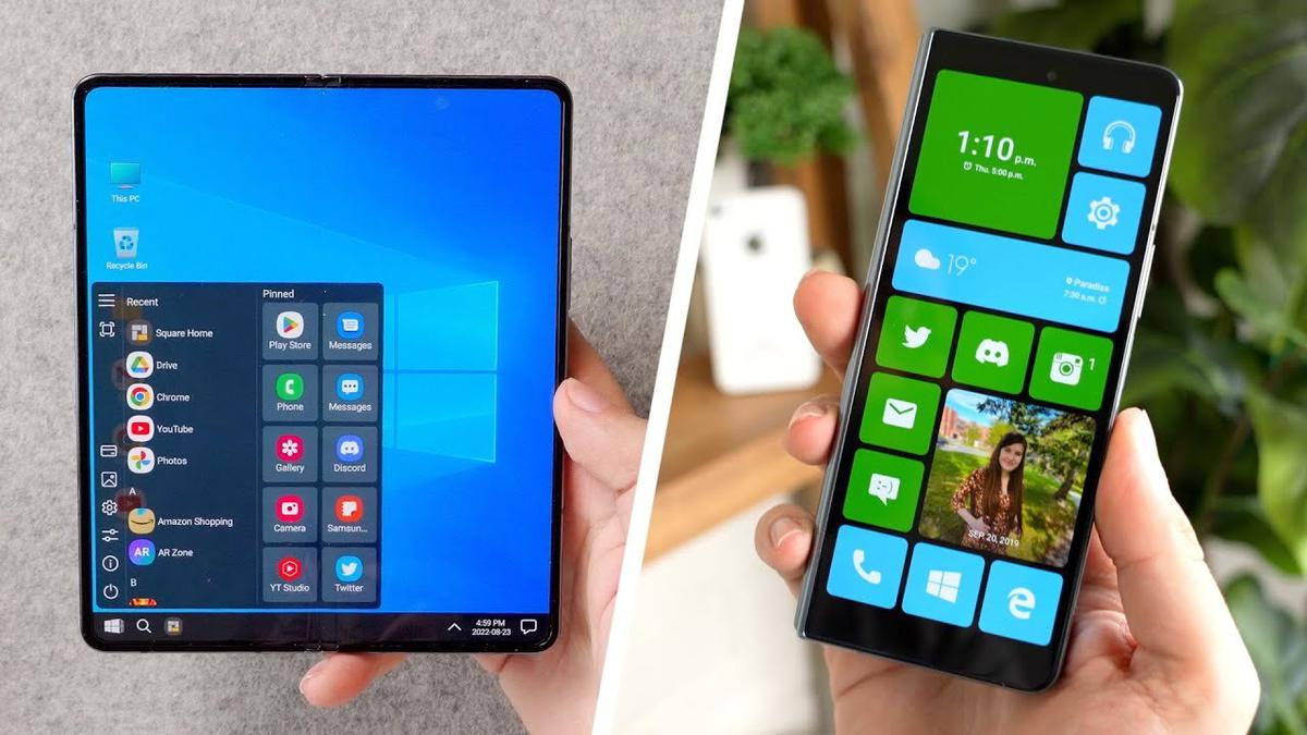 Пользователь превратил свой складной Samsung Galaxy Z Fold 4 в «Windows-смартфон»  — Ferra.ru