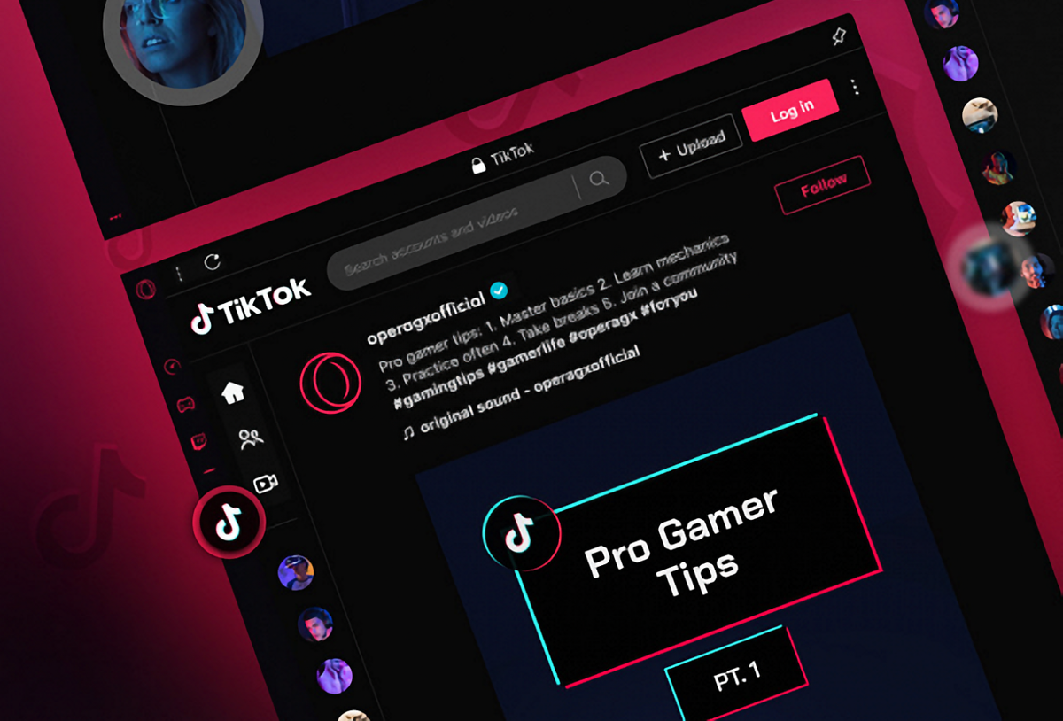 Отдельное приложение не нужно: Opera «вшила» TikTok в свой игровой браузер Opera  GX — Ferra.ru
