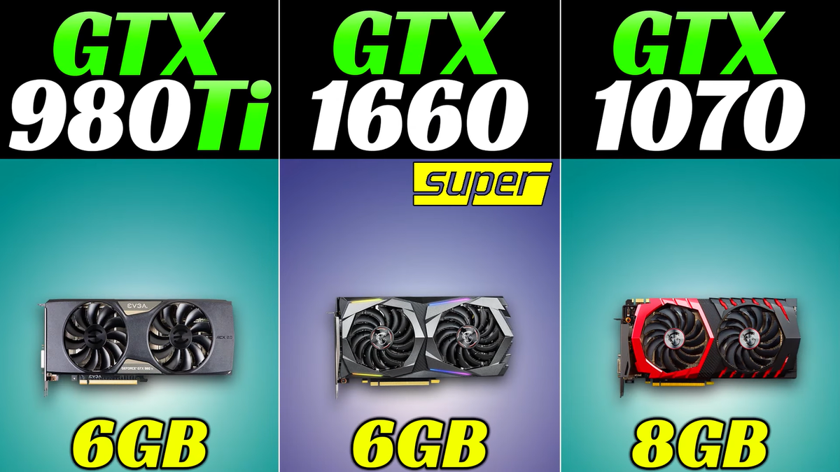 GTX 980 Ti против GTX 1660S и GTX 1070: попробуйте угадать победителя —  Ferra.ru